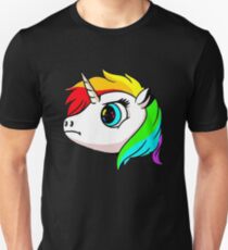 Unicorn Head Unisex T-Shirt