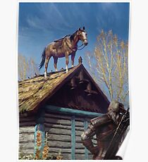 Witcher 3 Roach Poster
