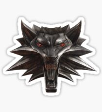 Witcher 3 medallion Sticker