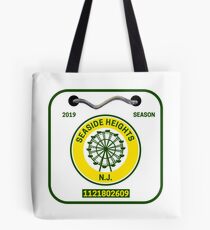 Seaside Heights Beach Badge Tote Bag