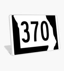 Missouri Route 370 | Little Hills Expressway | United States Highway Shield Sign Sticker Laptop Skin
