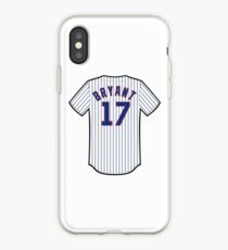 Kris Bryant Jersey iPhone Case