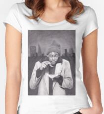 Tyrone Biggums (Dave Chappelle) in the Tenderloin Women's Fitted Scoop T-Shirt