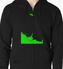 Alien Hunter Gift - NJ UFO Sighting Zipped Hoodie