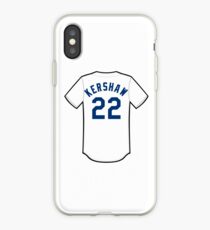 Clayton Kershaw Jersey iPhone Case