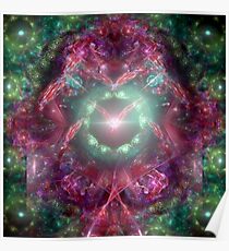 Flight Of Angels Fractal Poster