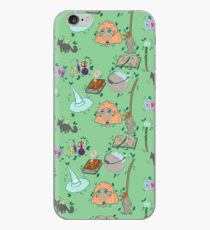 Witch Halloween Pattern iPhone Case