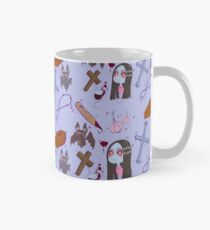 Vampire Halloween Pattern Mug