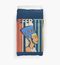 Vintage Retro Nefertiti Duvet Cover