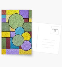 Abstract Composition Summer Nature Postcards