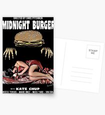 Midnight burger Postcards
