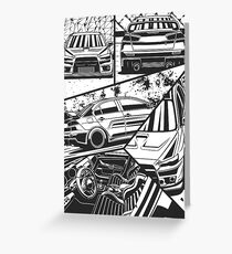 EVO X Details Greeting Card
