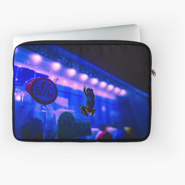 Neon Life - Frog - Vending machine Laptop Sleeve