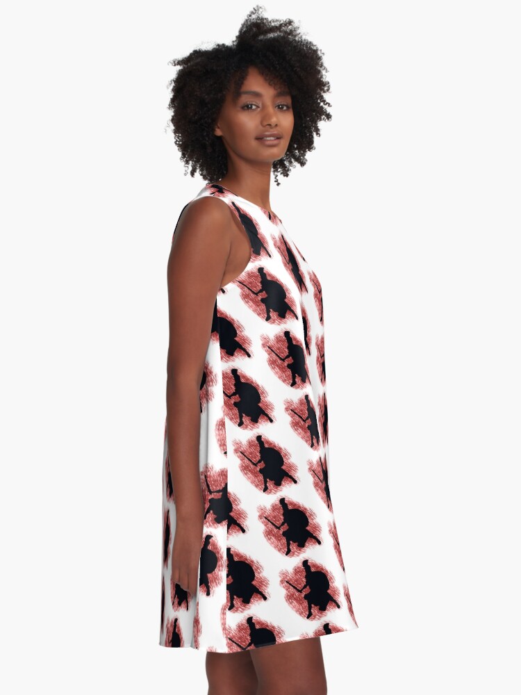 Alternate view of Spartan- Blood River A-Line Dress