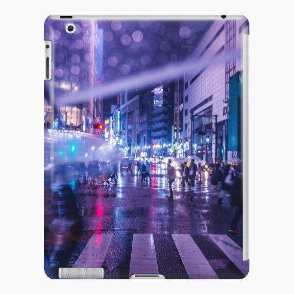 From My Umbrella - Shibuyacapes at Rainy Night iPad Snap Case