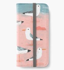 Seagulls on the Shore iPhone Wallet/Case/Skin
