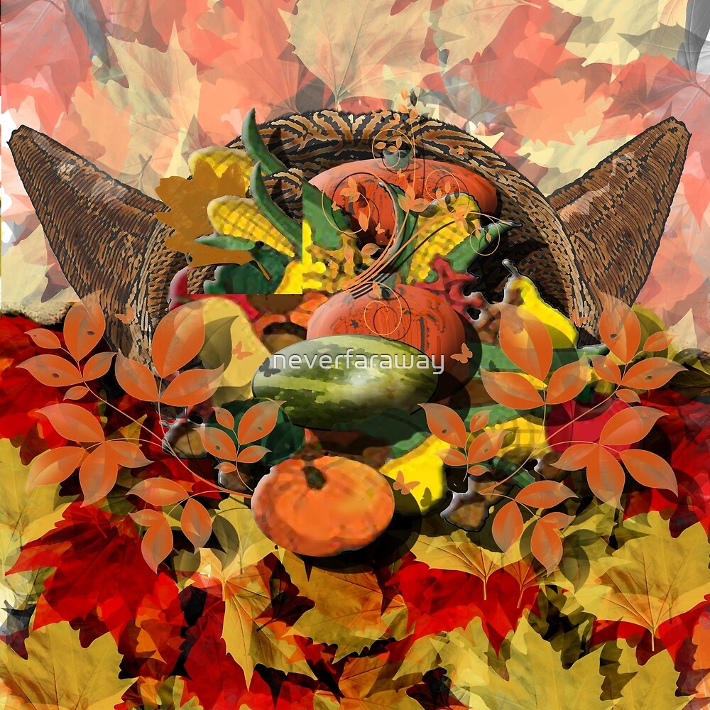 "Horns of Plenty" by neverfaraway Redbubble