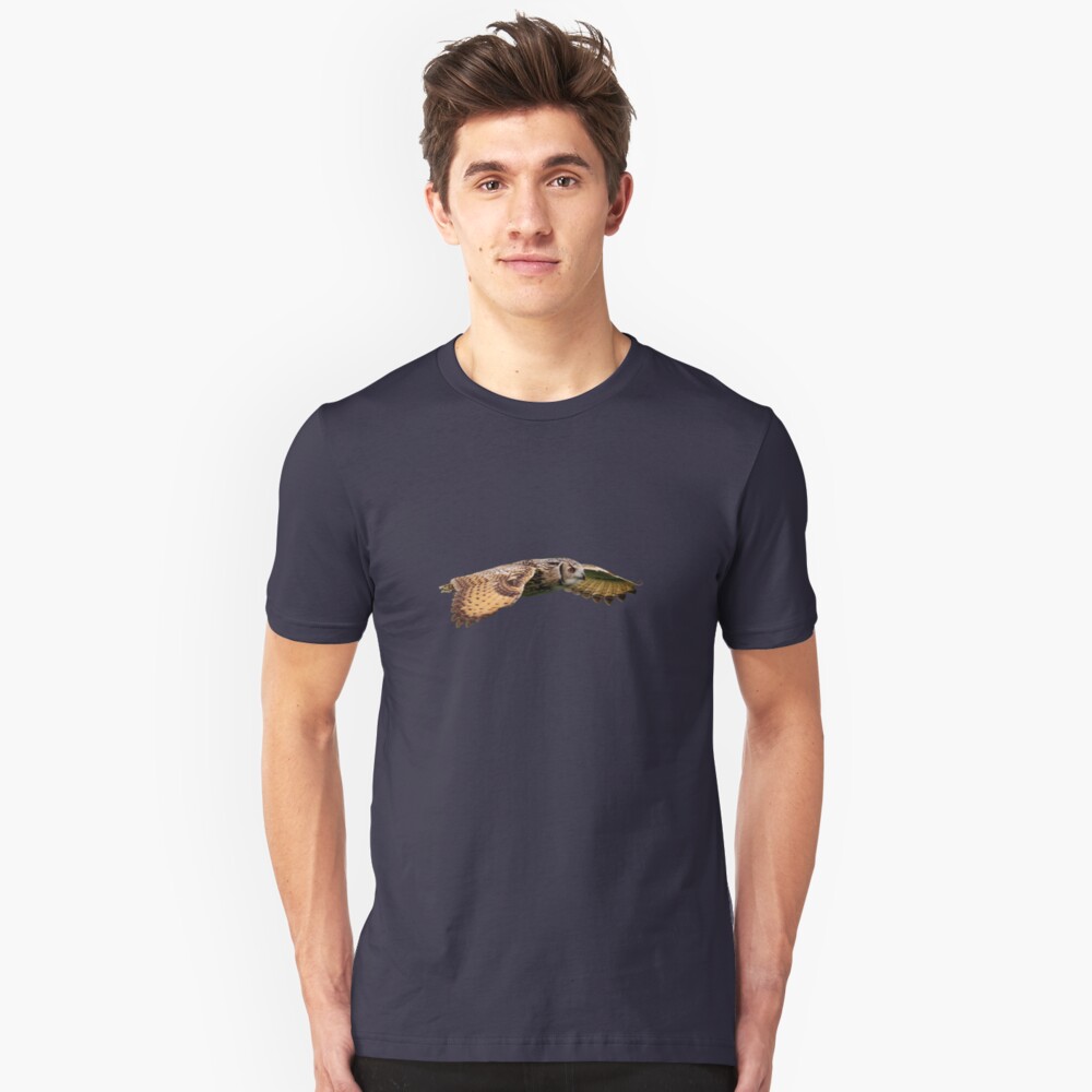 Rock Eagle Owl Slim Fit T-Shirt