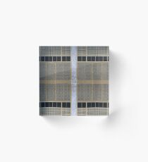 The Wall (pattern #2) Acrylic Block