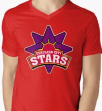 Cerulean city stars - sports team logo Men's V-Neck T-Shirt