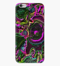 Neon Planetary Skin Painting iPhone Case