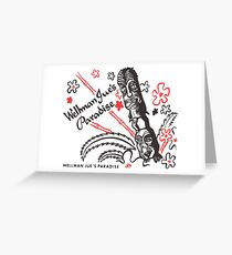 Wellman Jue's Paradise Greeting Card