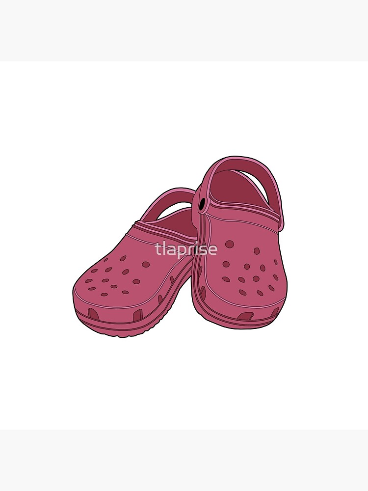 crocs pomegranate