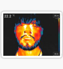 bearface iridescence Sticker