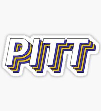 Pitt Retro Layer Sticker