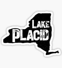 Lake Placid, New York, See Leben Sticker