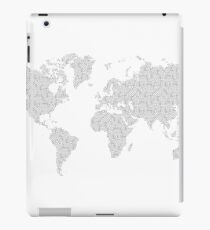Digital Cartography iPad Case/Skin