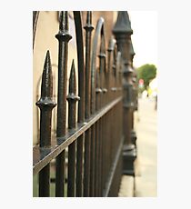 Fence Photographic Print
