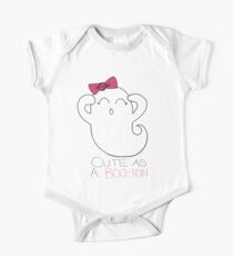 Cute as a BOO-ton!! One Piece - Short Sleeve