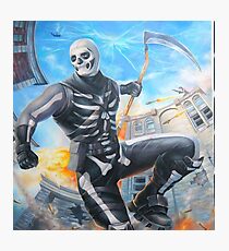 Skull Trooper Sythe Photographic Print