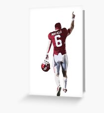 Baker Mayfield "CLE glauben" Grußkarte