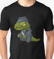 Halloween little Police Dinosaur Costume Unisex T-Shirt