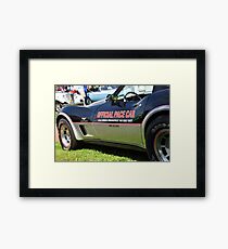 1978 Corvette - Indy 500 Pace Car Framed Print