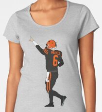 Baker Mayfields erster Sieg Frauen Premium T-Shirts