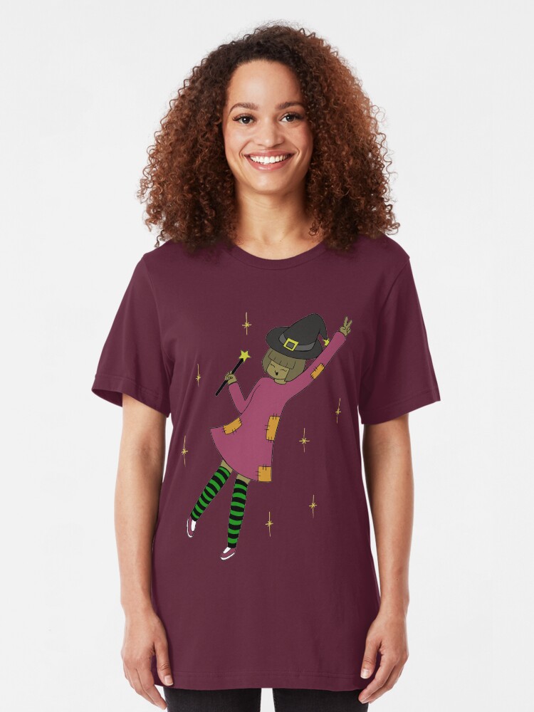 Alternate view of Windsey the Witch Slim Fit T-Shirt