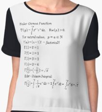 #mathematics #gammafunction #Γ #capital #Greekalphabet #letter #extension #factorial #function #argument #shifteddown #real #complex #numbers #gamma #defined #complexnumbers #nonpositive #integers Chiffon Top