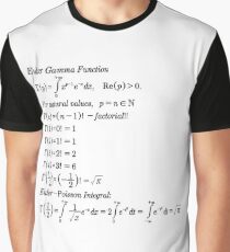 #mathematics #gammafunction #Γ #capital #Greekalphabet #letter #extension #factorial #function #argument #shifteddown #real #complex #numbers #gamma #defined #complexnumbers #nonpositive #integers Graphic T-Shirt