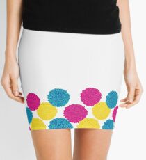 Boho pompom Mini Skirt
