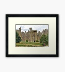 The Ruins of Bodium Castle in East Sussex, England Framed Print