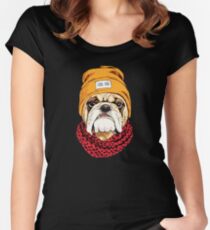 cool Dog Women's Fitted Scoop T-Shirt