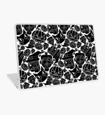Halloween Pattern (White and Black) Laptop Skin