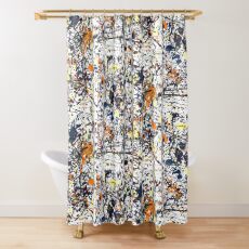 mijumi Pollock Shower Curtain