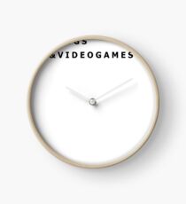 SEX DRUGS & VIDEOGAMES Clock