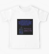 In General The Art Of Government - Voltaire Kids Tee