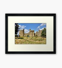 The Ruins of Bodium Castle in East Sussex, England Framed Print