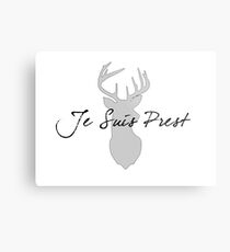 I Am Ready Metal Print